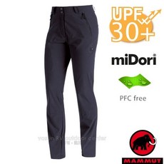 【MAMMUT 長毛象】38零碼送》女 高彈性防潑高透氣 抗UV 排汗長褲 Runje Pants 登山長褲 06823