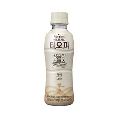 동서 맥심TOP 심플리스무스 라떼 240ml
