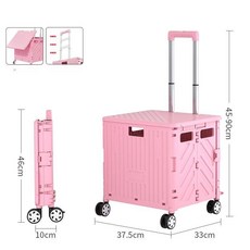 상픽스토어 헬켄롤링백 바퀴가방 헬켄 롤링 운반백, 1개, 분리형 비행기 4륜 대형 체리 블라썸 핑크