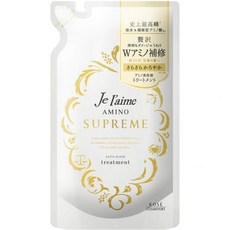 코세 쥬렘 코스 주레메 아미노 슈프림 트리트먼트 (새틴 실크) 스무스 리필 11.8 플로리드 온스 (350ml) 로즈 & 재스민 향, 1개, 350ml