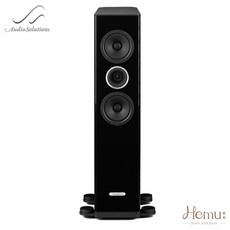 Audio Solutions 歐洲手工製造 Overture系列 O303F 落地喇叭 兩聲道喇叭 公司貨, 亮面黑色