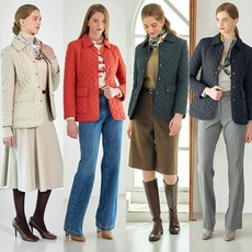 에꼴드파리 퀼팅자켓+스카프