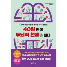 40일 만에 두뇌력 천재가 된다:내 안에 숨은 지능을 깨우는 두뇌 훈련법, 미디어숲, 개러스 무어