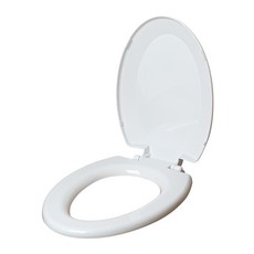 클린 변기커버 뚜껑 양변기시트, 1개, 화이트