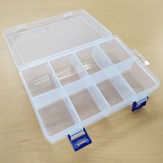 네일테이블 투명플라스틱박스 비즈케이스 플라스틱케_mdcare26