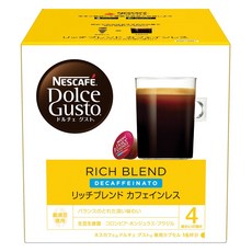 NESCAFE 雀巢咖啡 Dolce Gusto 多趣酷思 RICH BLEND低咖啡因膠囊咖啡, 3個, 16入