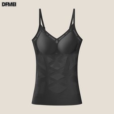 DFMEI 無痕高端強力塑形美體收腹束腰瘦身塑身上衣夏季薄款冰絲背心