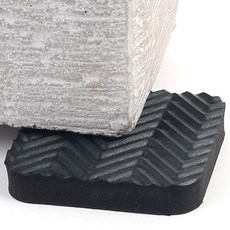 랄잇 진동방지패드 검정 충격흡수