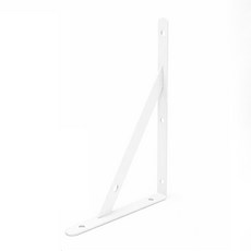 아이베란다 장선 선반 받침대 벽고정 브라켓, 1개, 화이트 155x250mm