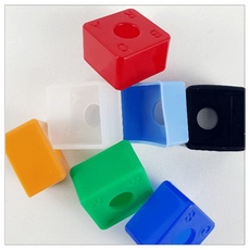 실리콘초크케이스 당구장 당구 실리콘쵸크케이스, 50개, 반투명