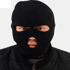 가득찬숙 검정 복면 모자 강도가면