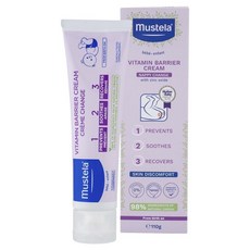호주 무스텔라 Mustela Vitamin Barrier Cream 어린이 비타민 베리어 크림, 100ml, 3개