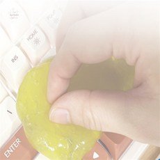 먼지제거 젤 키보드먼지청소기 노트북키보드청소, 1개