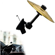 자동차 심벌 통풍구용 미니 드럼 크래시 에어 벤트 심볼 골드 2065874, Gold