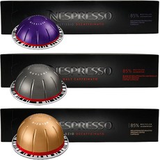 [디카페인 모음] 네스프레소 버츄오 정품 베스트 (알티시오 디카/포르타도 디카/멜로지오 디카), 295g, 1세트, 1개입