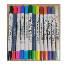 지그 TC-4000 섬유펜 패브릭 옷 직물 일본 쿠레타케 ZIG 12색 칼라 낱개, 60 Brown, 1개