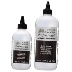 글로스메디움 250ml 미술용품 광택제 미술재료