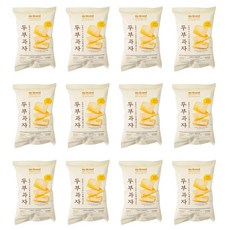 노브랜드 두부 과자 112g 담백하고 고소한 두부를 갈아 만들다, 12개