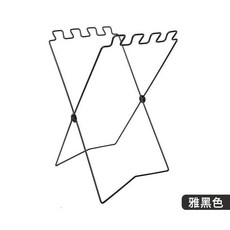 垃圾架 便攜可折疊 戶外垃圾架 垃圾袋支架 家用野營多用塑料袋架子 垃圾架 可折疊 便攜收納 戶外野營, 1個, 垃圾袋掛架黑色