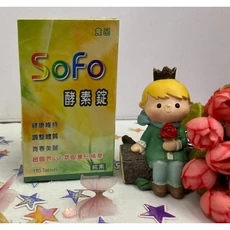 sofo 酵素錠 180顆 + 5包隨身包【美美藥妝】, 1個
