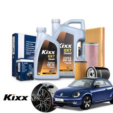 폭스바겐 뉴비틀 2.0TDI 디젤 킥스 2025 5w30 합성엔진오일 필터2종세트