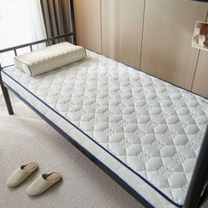 싱글 토퍼 매트리스 80x180cm 라텍스 라텍스매트리스 접이식, 페탈 화이트 6cm