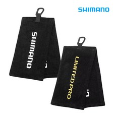 시마노 D링 피싱타월 AC-060P 낚시 수건, 리미티드프로