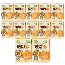 태양생활건강 뽀로로 키디밀 성장 밸런스 음료, 135ml, 12개