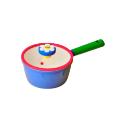 위글위글 글라스락 편수냄비, 1개, 혼합색상, 18cm