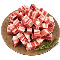암돼지 벽돌 한입 (오겹살+삼겹살) 찌개용 구이용 다용도, 1개, 1kg