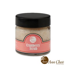 Ann Chen 陳怡安 臉部去角質果醬 60g 橘子蔓越莓兩款 溫和柔珠去角質, 1個, 蔓越莓