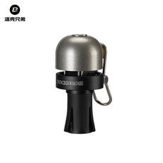 ROCKBROS 公路車鈴鐺 彎把自行車把塞 警示響鈴, 1個, 银色,均码, 银色