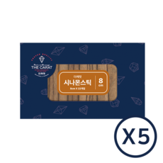 더캐럿 시나몬스틱 8cm, 5개, 22개입, 125g