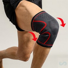 여름다미추천 슬개건무릎보호대 무릎 보호 밴드, 레드