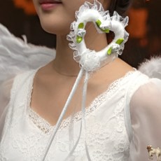 꿀이맘투 천사봉 프릴 코스프레