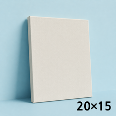 아트스타 면천 직사각 미니 캔버스 20cm x 15cm (두깨 13mm) 액자 탁상용 그림 선물 미술수업 드로잉카페 유화 체험학습프로그램, 5개, 3호