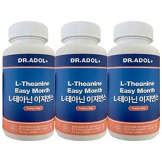 닥터아돌3통 L-테아닌 이지먼스, 120정, 3개