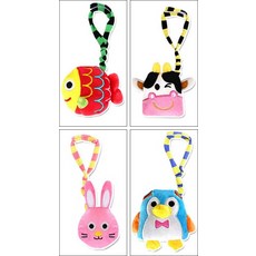 每月可掛的布娃娃書 4種組, 綠色的孩子