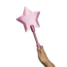 사랑과평화 별 요술봉 카드지갑 3D프린터 탑투페이 우정템, 베이비 핑크(유광), 1개