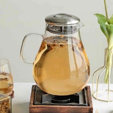 내열유리 티포트 내열티포트, v-1 에일리 티포트 2L, 1개, 투명