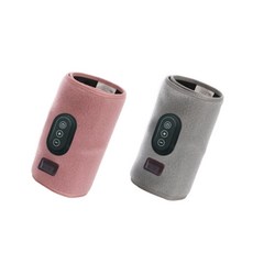 溫熱按摩器，多檔溫度調節，輕巧便攜，舒緩疲勞，促進血液循環, 粉色, 腿部