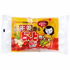 KINCHO 金鳥 腹部專用溫熱貼, 1個, 生薑(黃)