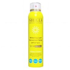 SHILLS SPF50 冰鎮兒童防水防曬噴霧, 1個, 限時特賣-防曬噴霧 舒緩黃 180ml