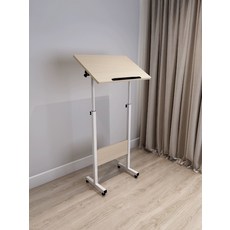 접이식 단상 강의대 이동식 학원 강연대 교회 스탠딩 각도조절 노트북 학교 연단 사회자, 1. 스탠딩형 기울기 60x40 두꺼움 A