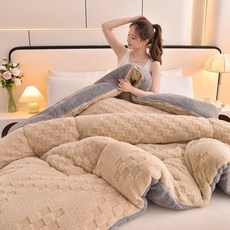 montheria 겨울이불 보온 양면 이불 사계절이불 C395-237, 스타일 2