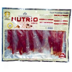 반려견 오리고기 슬라이스 간식 400g 저지방 수제 육포 애견 사사미 트릿, 1개, 상세페이지 참조