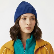 비니 모자 겨울 등산 모자 스포츠 낚시 비니, 딥블루