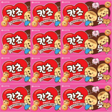 롯데 웰푸드 칸쵸, 54g, 12개