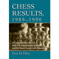 (영문도서) Chess Results 1989-1990: A Comprehensive Record with 576 Tournament Crosstables and 64 Match... Paperback, McFarland & Company, English, 9781476692517