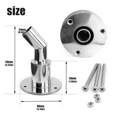 스루 선체 배기 피팅 튜브 파이프 소켓 하드웨어 부품 자동차 보트 트럭용 에어 디젤 벤트 히터